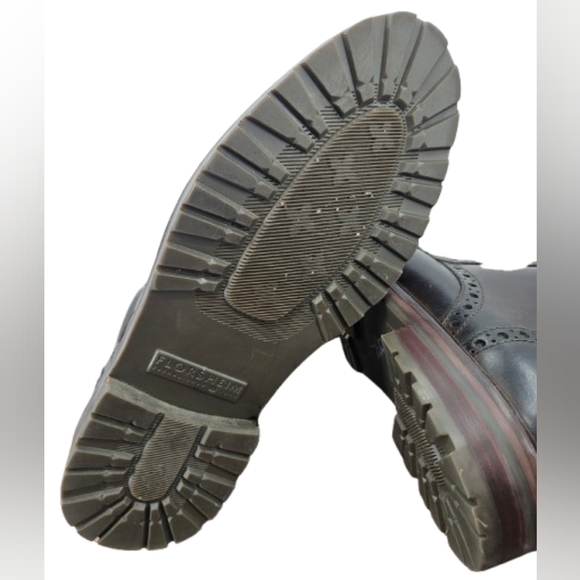 Florsheim Men's Fenway Cap Toe Brown Leather Boot Size 8D - Picture 10 of 13